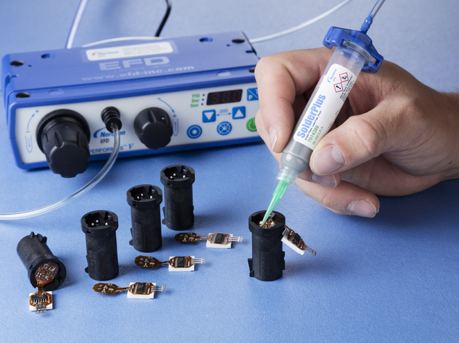 Performus I: Applying Solder Paste to Tire Sensors in an Automotive Application