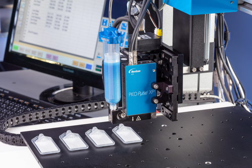 Optimum Class VI on Robot Dispensing on Dialysis Filters Single Line