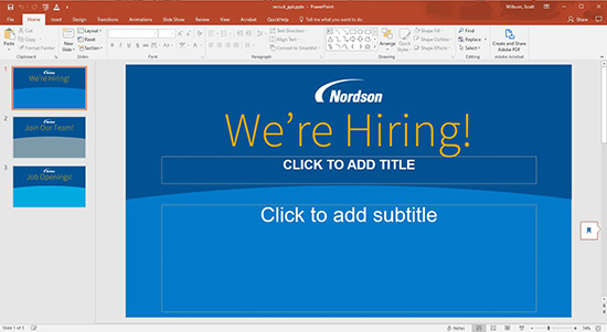 Recruiting Post Template Image