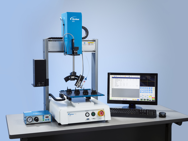 4-Axis RV Series Automated Fluid Dispensing Robot | Nordson EFD