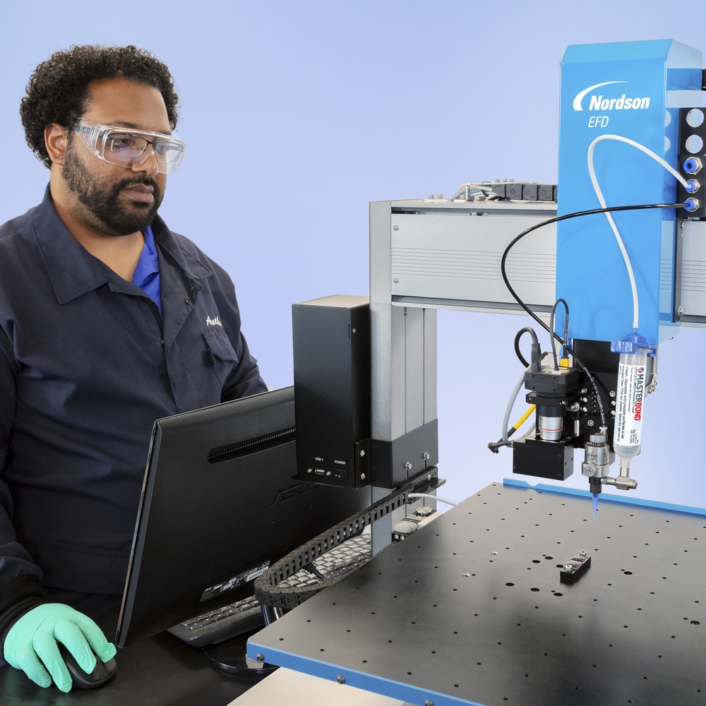 xQR41_on_PRO_X_Dispensing_EP21LSCL-2MED_Life_Sciences_Medical_Sensor_Encapsulation