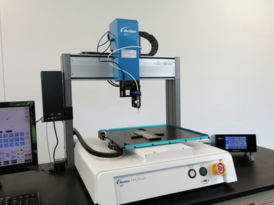 PRO4 Dispensing Robot with UltimusPlus Die Attach