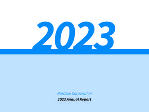 Nordson 2023 Annual Report