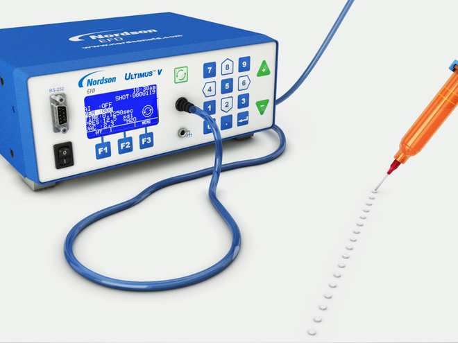 Ultimus V: Dispensing Dots