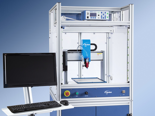 Enclosure for Automated Dispensing Systems: Internal Electrical Box and Integrated Wireways Allow
Securing of Cables Within the Enclosure for Faster, Safer Setup
